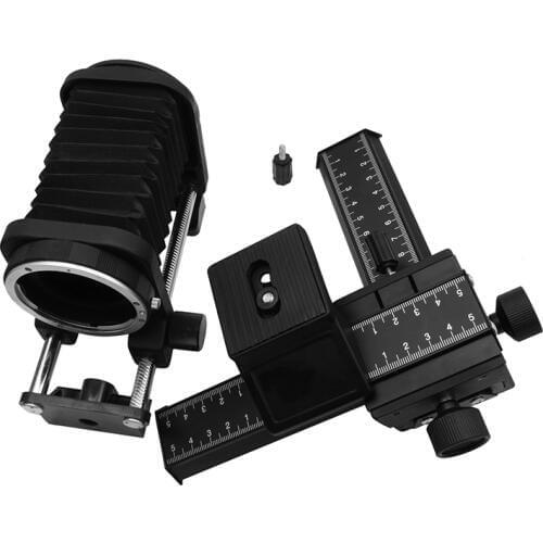 Macro lens Fold bellows & Close-up Focusing Focus Rail Slider for Nikon DSLR SLR