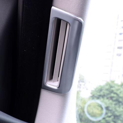 ABS Matte Chrome For Jaguar F-PACE 2016 2017 A-Pillar Air Conditioner Outlet Frame Cover Trim Auto Accessories Aar Styling
