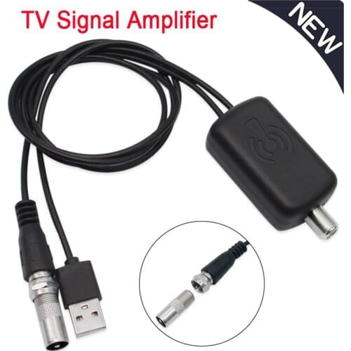 New Digital HDTV Signal Amplifier Booster Receiver Digital HD for Cable Antenna TV Fox Antenna HD Channel 25DB Low Noise 2021