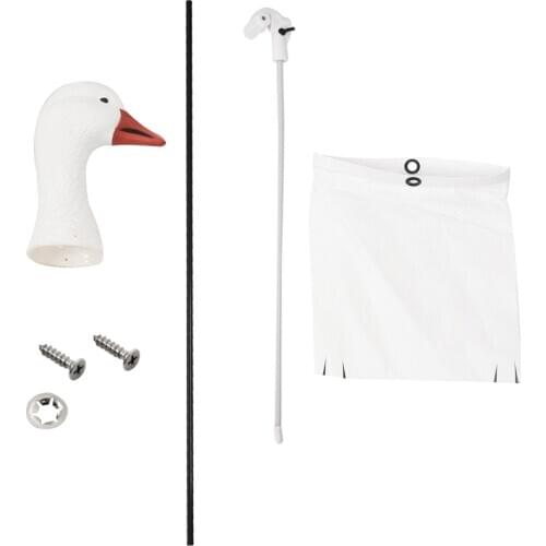 Hunting Decoy Tyvek Sn Printing Windsock EVA Plastic Snow Goose Wind Socks Plastic Goose Decoy