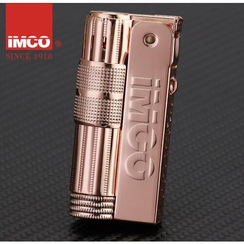 Genuine IMCO6700 kerosene lighter windreak grinding wheel vintage sealed oil tank retro old fashion smoking machine