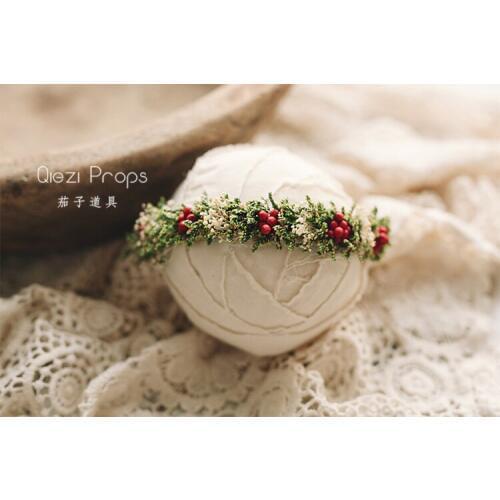 Newborn Photography Prop headwear baby photography headband 2 kinds to be chosen real flower series