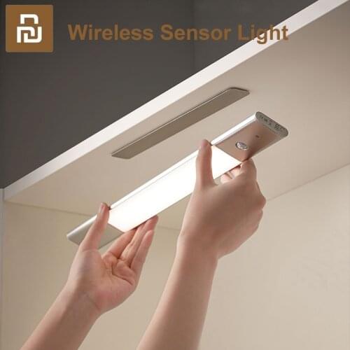 Youpin LED Smart Wireless Induction Light Human Motion Sensor Lighting Bar Rechargeable Magnetic Installation Touch Control