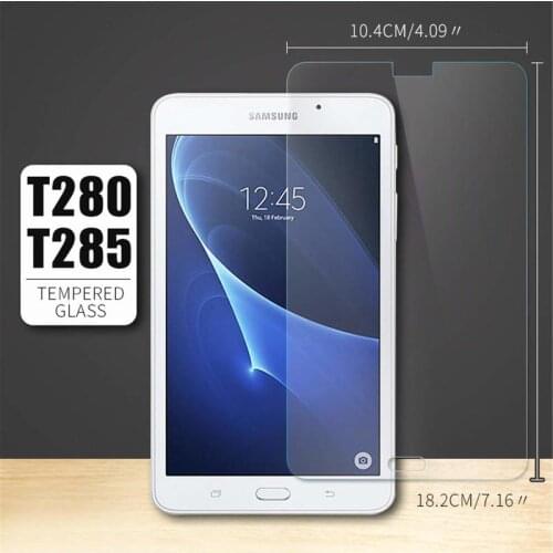 2pcs Screen Protector For Galaxy Tab A 7.0inch Tempered Glass For Samsung Galaxy Tab A A6 7.0 2016 SM-T280 SM-T285 Tablet Glass