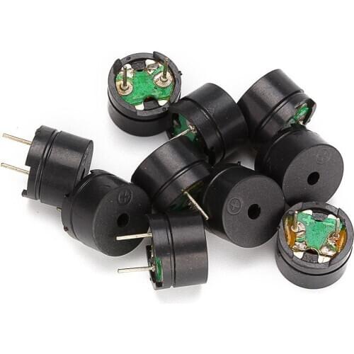 20PCS/Lot 16R Resistance Passive Buzzer AC 12MM*8.5MM 16 ohm 3V 5V 9V 12V Mini Piezo Buzzer 12085 For Arduino Diy Electronic