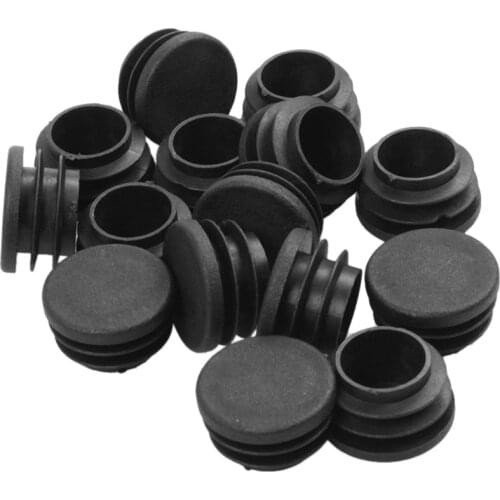 24Pack Chair Table Legs Plug 22mm Diameter Round Plastic Cover Thread Inserted Tube to Protect The Floor and Bumps Promotion