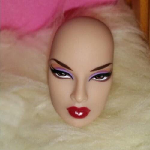 30cm Original FR head FR doll heads Fashion license head quality doll heads girls Dressing DIY toy parts
