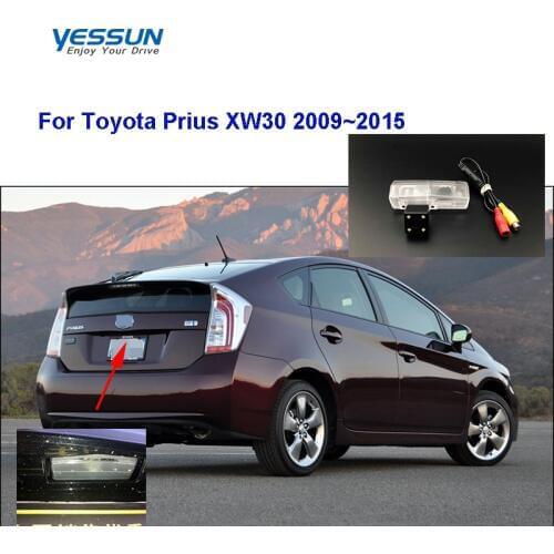 Yessun HD CCD Night Vision Car Rear View Reverse Backup Camera Waterproof For Toyota Prius XW30 2009~2015