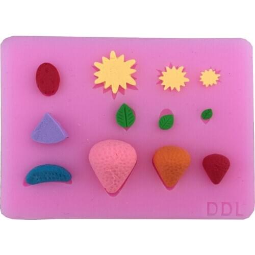 Decorative Leaf Silicone Cake Mold M064