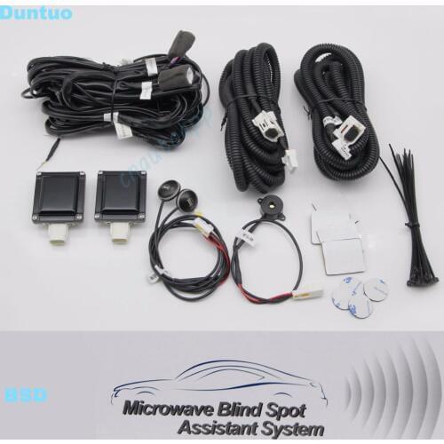 Microwave Blind Spot Assistant System BSD Car Side Assist System Blind Spot Radar Sensors Universal For Any Vehicle Car SUV
