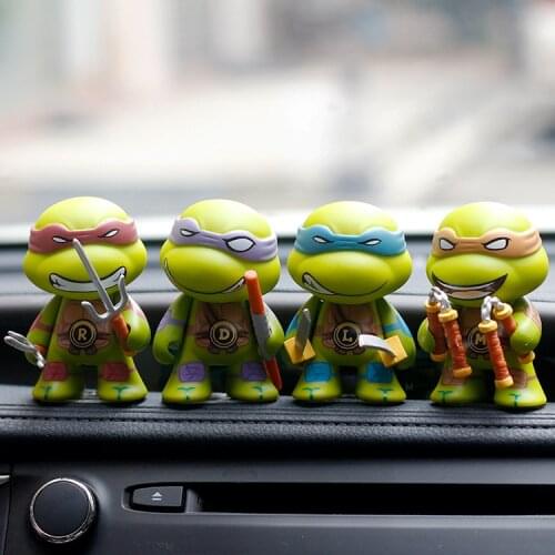 7*5CM Classic Movie Teenage Mutant Ninja Turtles Raphael Donatello Kit Toys Gift