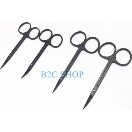 Scissors tungsten carbon steel porcelain PFM Eye scissors Facial Care Tool