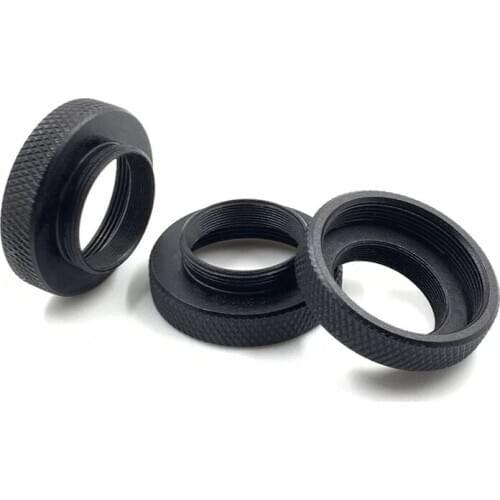 Microscope Camera Adapter Outer RMS to Inner C-mount 25.4mm Adapter Ring for Microscope Lens Objective Camera