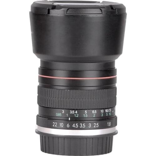 85mm F1.8 Medium Telephoto Manual Focus Full Frame Portrait Lens for Canon EOS Rebel
