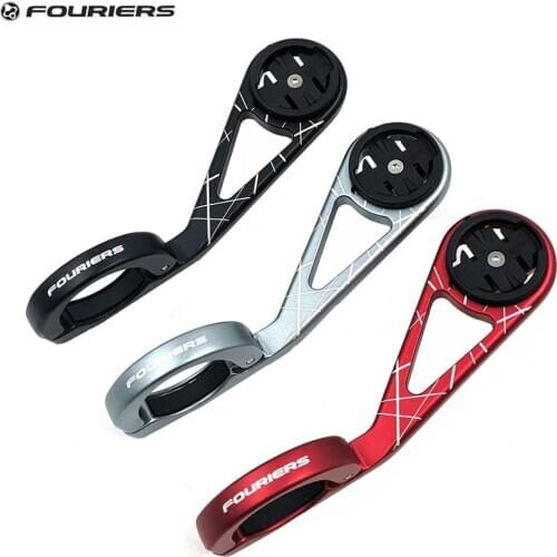 Fouriers Bike Out Front Computer Mount Holder For Wahoo Elemnt G armin Bryton MIO Giant Camera Handlebar Computers Mount