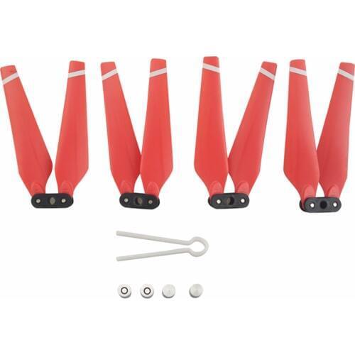 Propellers for Huban H501S H501C H501A/H501C/H501M/H501S W/H501S pro MJX B2C B2W Bugs 2 D80 F18 F200SE Drone Blade Red