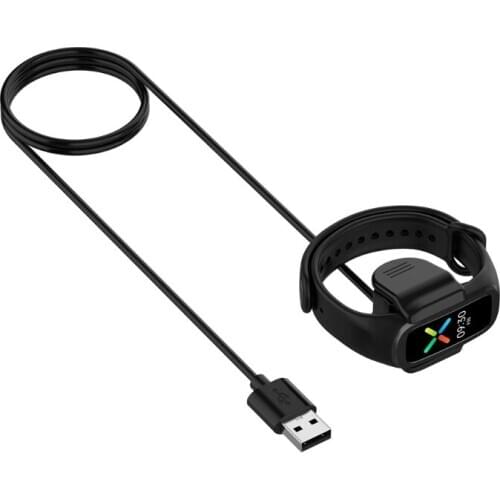 1m USB Charging Cable Cord Charger Clip Wire For Oppo Band Smart Bracelet AMOLED Screen Smartband Fitness Traker