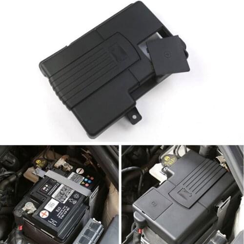 1PCS ABS Car Battery Protection Cover Electrode Positive Negative Rust Proof for VW Sagitar Lavida 2019 Cover Shell