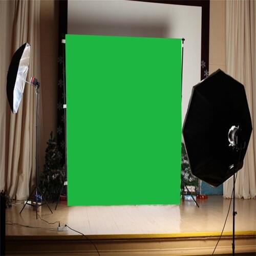 1pc Green Screen Background Cloth 90/100/120/150cm Photography Backdrop Background for Photo Studio Video Accessories
