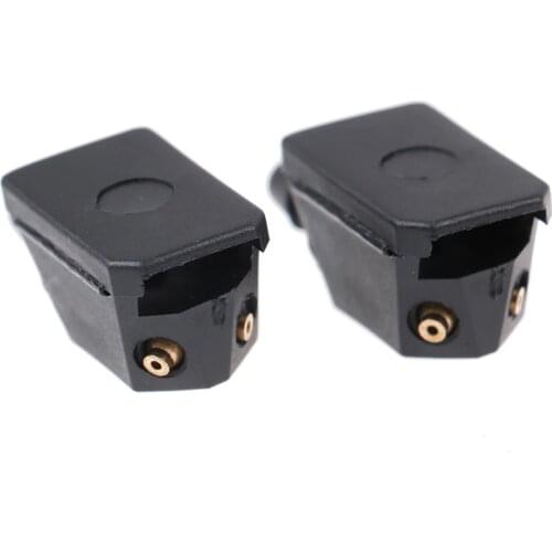 2 Stuks Universele Auto Voorruit Washer Wisser Water Spray Jets Nozzles Gemonteerd Op 8Mm 9Mm Arm Aangepast 4 Manier Upgrade