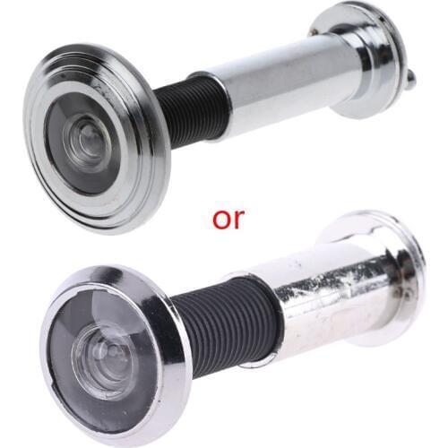 220 Degree Wide Door Viewer Privacy Cover Adjustable Security Door Eye Viewer