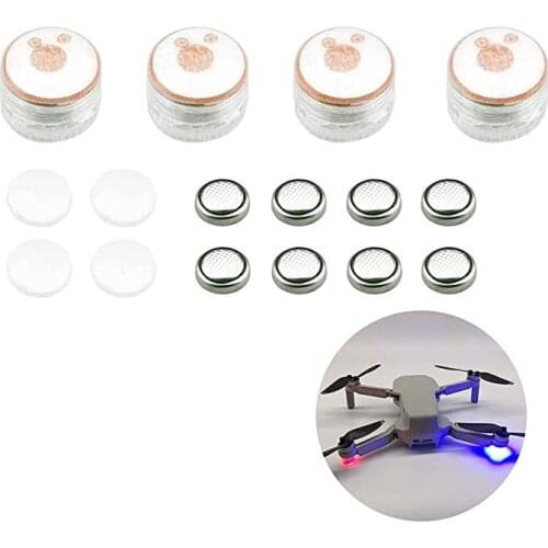 4PCS Drone Lights LED Flash Night Flight Navigation Light for DJI FPV Drone Mavic Mini/Mavic Air 2/Mini 2 Drone Accessories