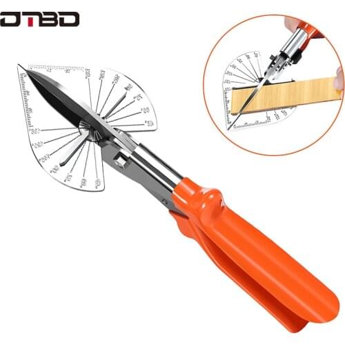 45-135 Angle Degree Wire Trunking Scissor PVC PE Plastic Pipe Wire Slot Cutter Adjustable Angle Degree Wire Slot Cut Hand Tools