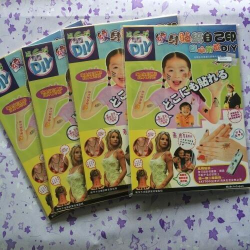 A4 size (40 sets/lot ) inkjet tattoo paper, blank paper for DIY lovely temporary Tattoo