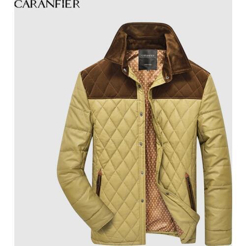 CARANFIER Men's Quilted Jackets