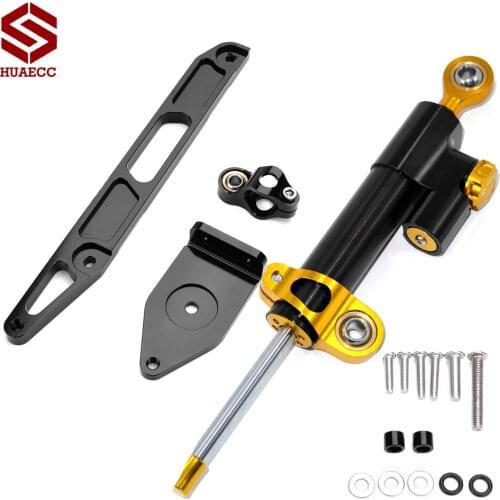 Motorcycle Damper Steering for Yamaha XJR1300 2002-2015 Stabilize Safety Control with Mounting Holder