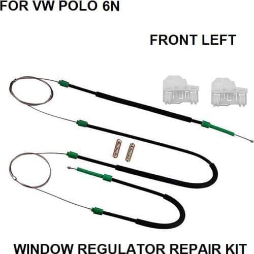 ELECTRIC WINDOW REGULATOR REPAIR KIT FOR VW POLO 6N1 6N2 4/5 DOOR FRONT LEFT NEW