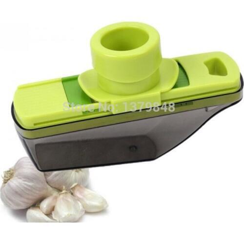 Multi Function Garlic Press Compact Grater