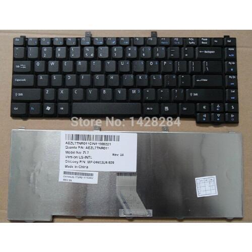 SSEA Free Shipping New US black Keyboard For Acer Aspire 5580 5585 Laptop