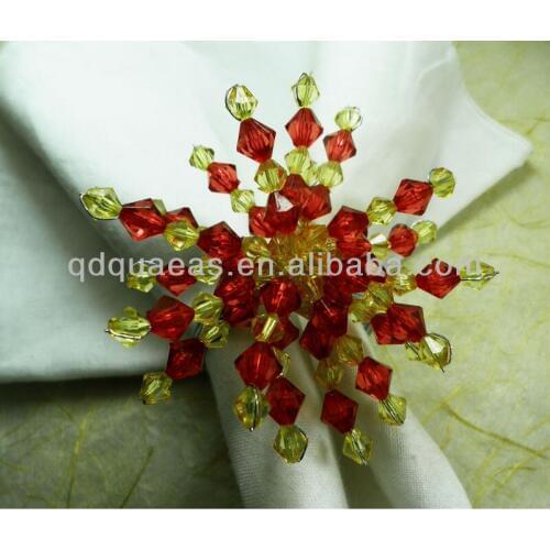New released beaded wedding napkin ring