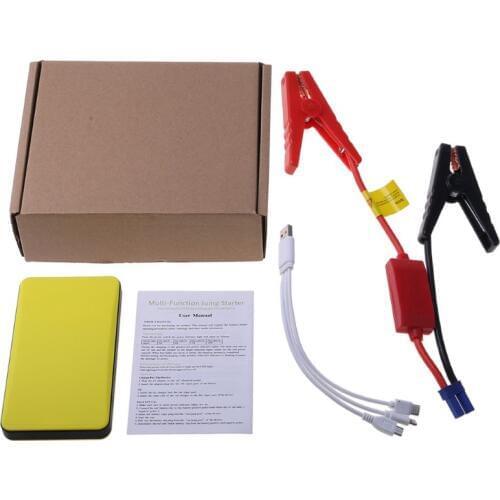 New 12V 20000mAh Multi-Function Car Jump Starter Power Bank Emergency Charger Booster Battery
