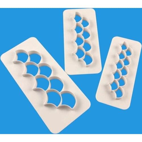 Plastic Mould Fondant Ice Cube Mould Pudding Candy Soap Candle Molds Baking Cake Decoration Tool