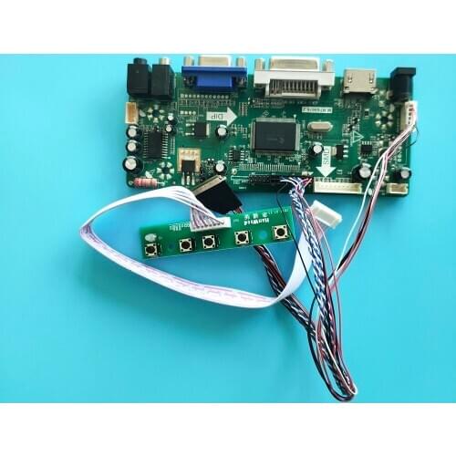 Controller board display for LP133WH2(TL0(C2) 1366*768 panel card 13.3" LCD LED M.NT68676 audio LVDS DVI HDMI VGA driver