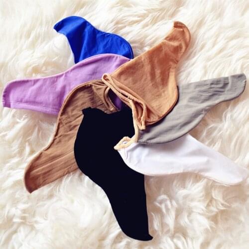 Gay underwear Mens Thongs Temptation Lingerie Men Tangas Hombre Penis Sheath Sexy Elephant Trunk Penis Sleeve jockstrap sissy