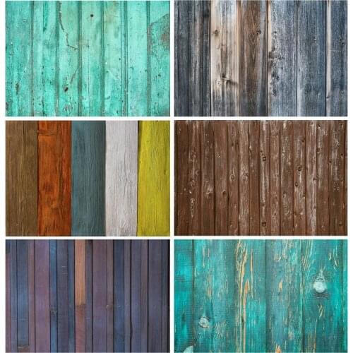ZHISUXI Vinyl Retro Wooden Floor Children Baby Portrait Photography Backdrops For Photo Studio Background Props 21417 JTW-01