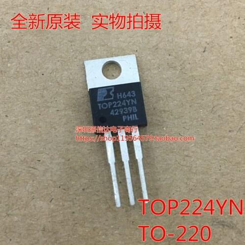5PCS The new original genuine TOP224 TOP224YN TOP224Y is directly inserted into TO220 power management chip