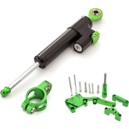 Aluminum Motorcycle For Kawasaki EX300 NINJA 300 2013-2016 2014 2015 Steering Stabilizer Damper Mounting Bracket Complete Set