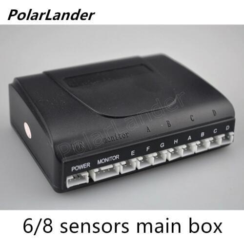 PolarLander 12V hot sale Car Parking Radar System Auto Parking Assistant 6/8 Sensors main box Car Reverse Assistance
