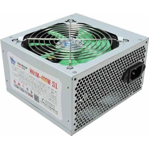 XINHANG 400W PC Power Supply Computer PC CPU Power Supply 20+4-pin 120mm Fans ATX desktop Computer 400W PSU For Office Gaming