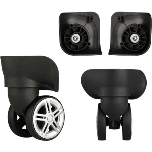 Luggage wheel replacement travel trolley case universal roller aircraft wheel mute wheel universal mute 20 inch 28 inch