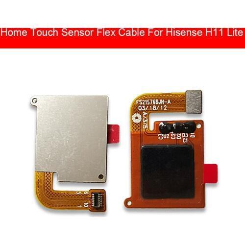 Home Button Flex Cable For Hisense Infinity H11 Lite Menu Key Fingerprint Recognition Sensor Flex Ribbon Cable Repair Parts