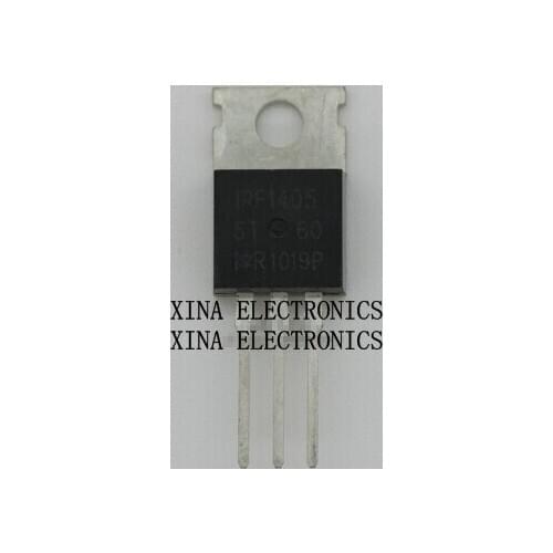 IRF1405PBF IRF1405 55V/133A MOSFET TO-220 ROHS ORIGINAL 10PCS/lot Free Shipping Electronics composition kit