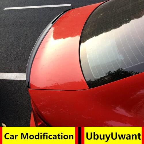 Use For Audi A3 2014 2015 2016 2017 2018 2019 ABS Material Primer Color Tail Wing Decoration Rear Trunk Car Spoiler