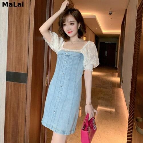 Джинсовые летние платья Malai China At AliExpress