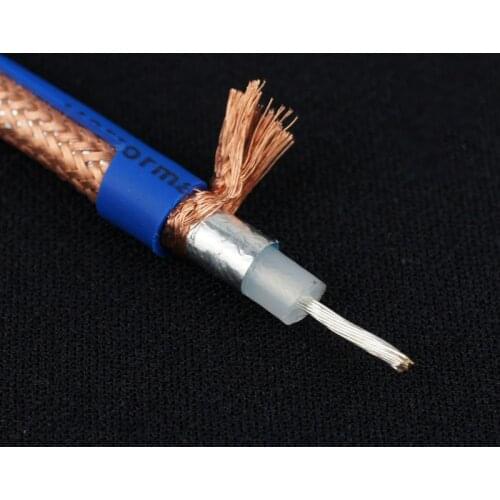 Copper Silver Plating Digital Coaxial Line DAC/CD Turntable Special Bulk Cable 75ohm
