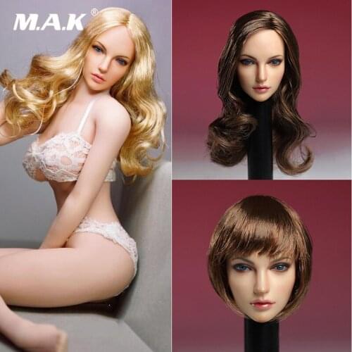 In stock 1:6 SUPER DUCK SDH005 1:6th American European beauty Head Model For PH pale color body